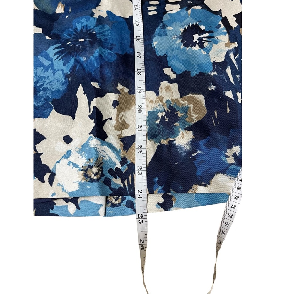 Kate Spade Marit Floral Pencil Skirt Silk blend Cottagecore Office Wedding Guest - Picture 8 of 11